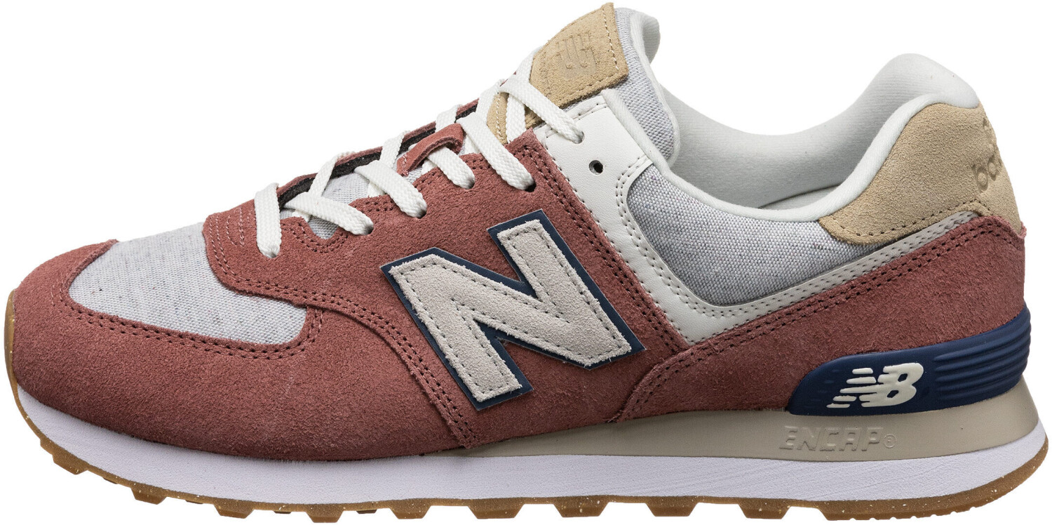 New balance 574 red white and blue online