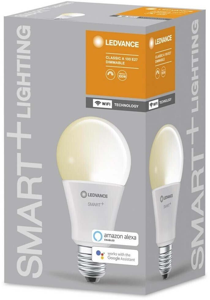 LEDVANCE Smart+ Wifi LED DIM E27 12W/1521lm WW (AC33916) a € 9,95 (oggi)