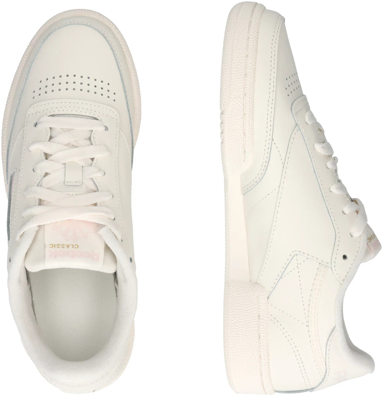 Reebok Club C 85 Women chalk chalk porcelain pink ab 49 99 Preisvergleich bei idealo