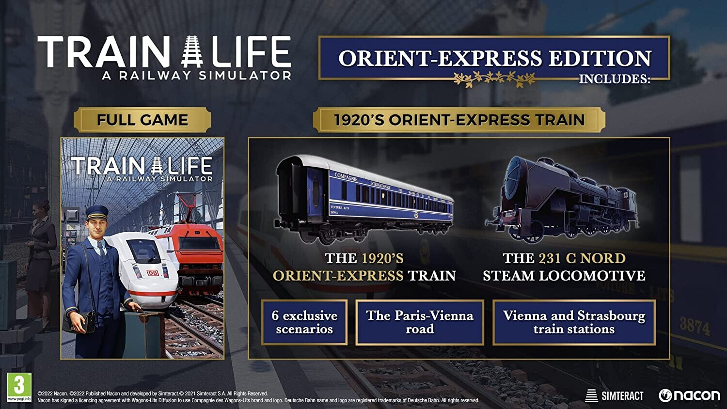 Train Life: A Railway Simulator - Orient Express Edition (PS4)