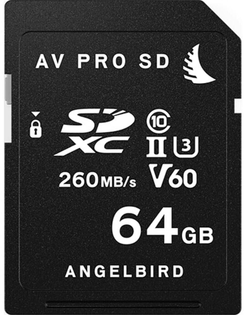 Angelbird AV PRO MK2 V60 SDXC 64 Go