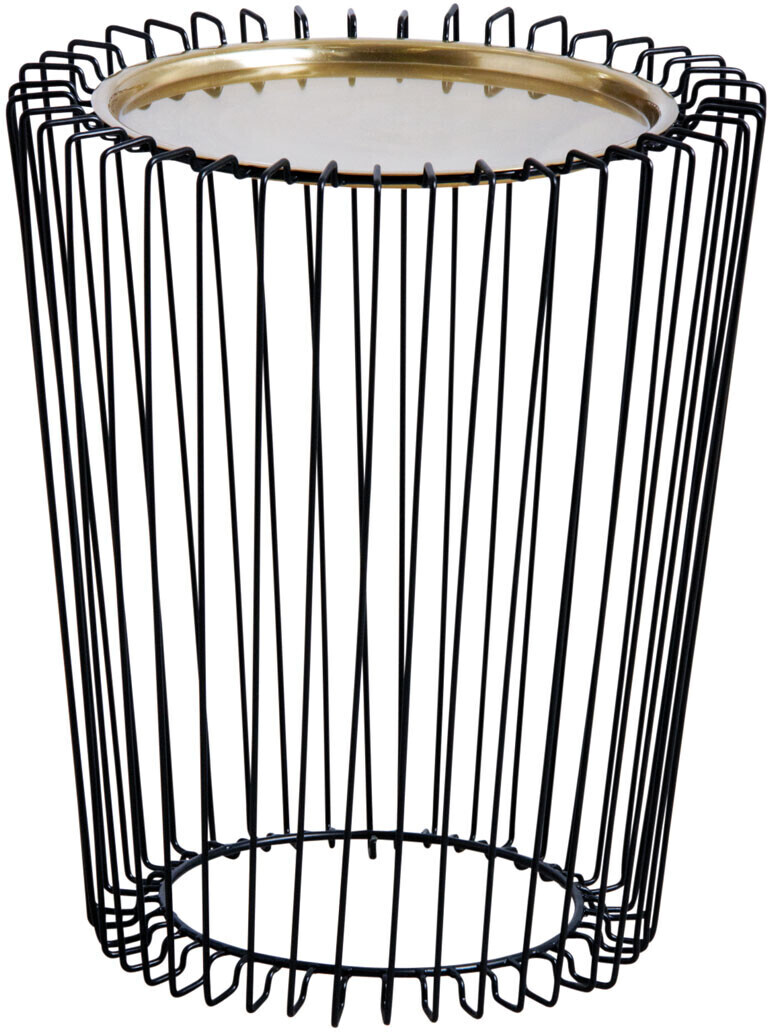 Aubry Gaspard Table d'appoint en métal doré