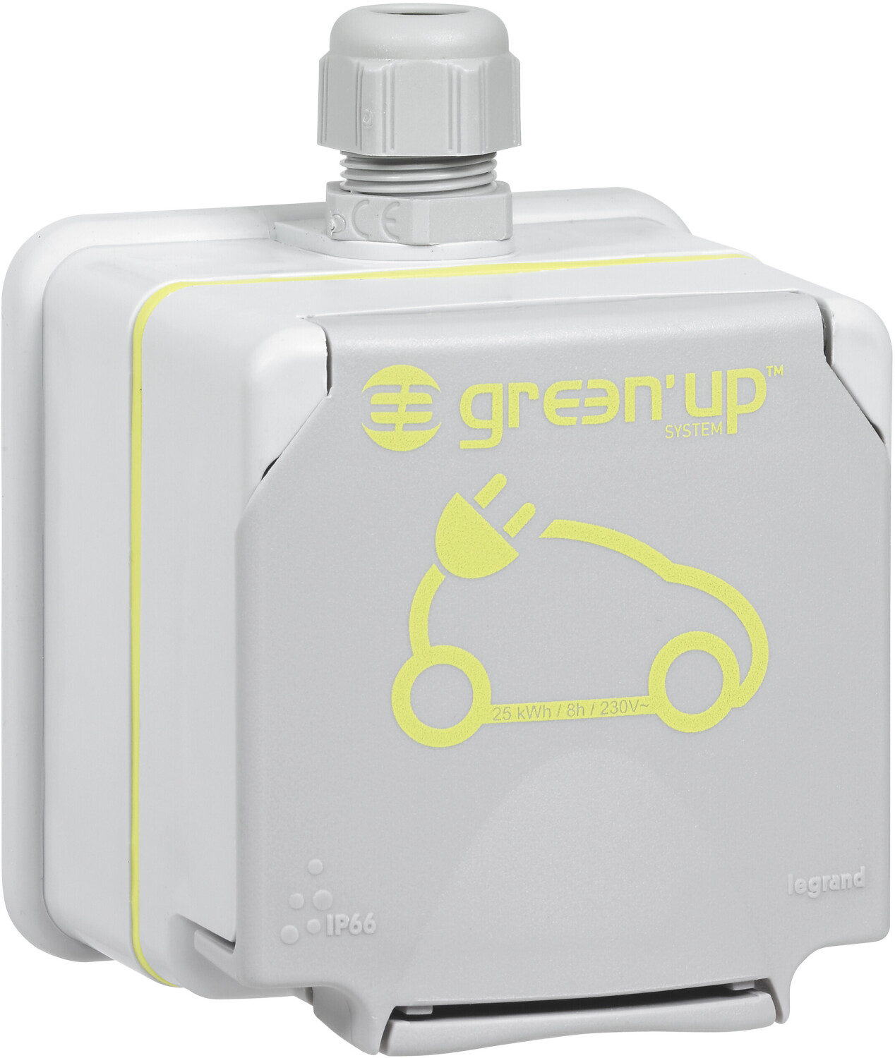 Legrand Charging socket Plexo66 Green-up (090472)