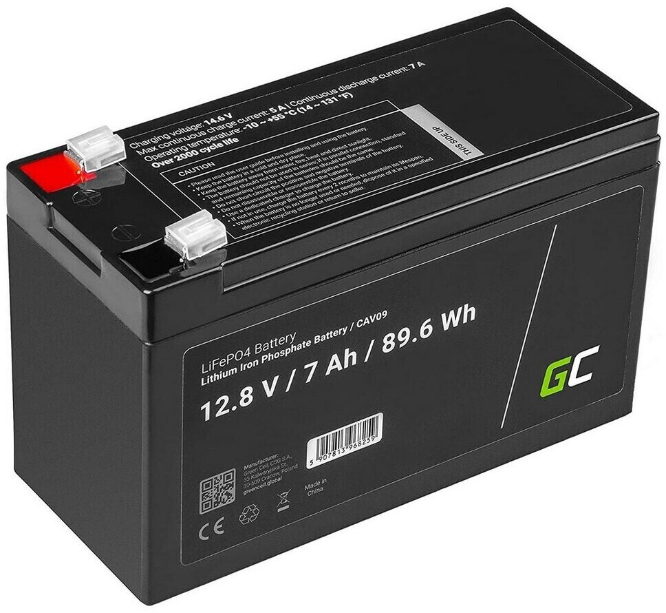 LiFePO4 Akku12V 60Ah Lithium-Eisen-Phosphat Batterie, 439,00 €
