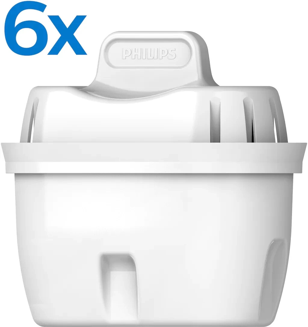 Filtre à eau Micro X Clean Philips AWP212. Cartouches pour filtration d'eau.  Compatible avec les carafes Philips et les principales marques. Cartouche  ovale. Pack 5+1. : : Cuisine et Maison
