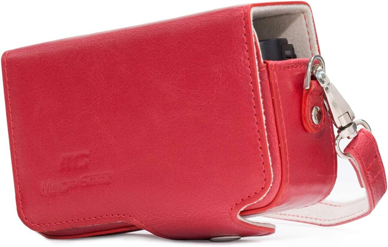MegaGear MegaGear Camera Case w. Carrying Strap f. Sony Cyber-Shot DSC-RX100 VII/VI/V/IV/III/II Red