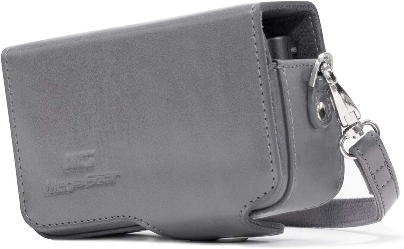 MegaGear MegaGear Camera Case w. Carrying Strap f. Sony Cyber-Shot DSC-RX100 VII/VI/V/IV/III/II Grey