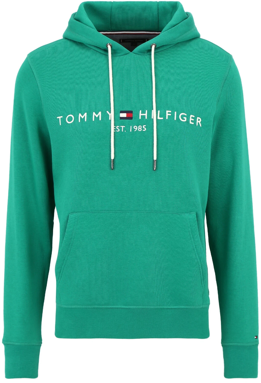 € Cotton Tommy courtside 94,00 Preisvergleich Hoody Organic | ab Logo Hilfiger green Blend (MW0MW11599) bei