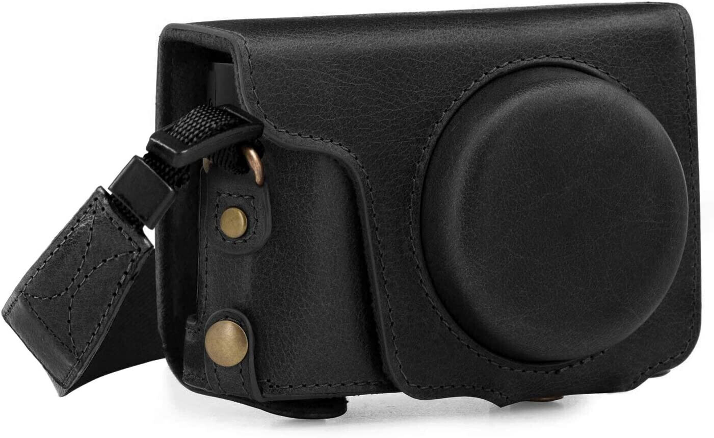 MegaGear MegaGear Ever Ready Camera Case + Carrying Strap f. Panasonic Lumix DMC-TZ100/DC-TZ200