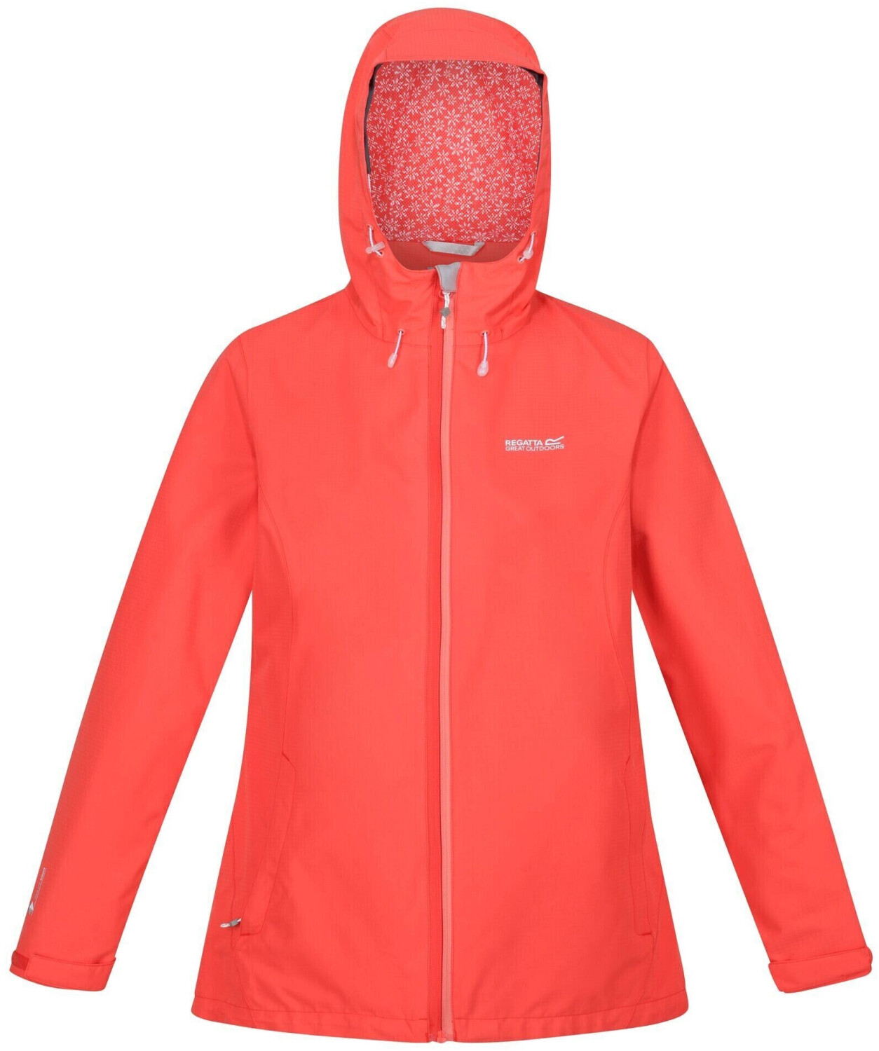 Veste Imperméable Regatta Femme Rouge - Taille 10 UK - Capuche - Neuf Sans étiquettes
