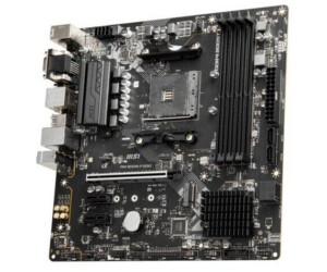 MSI Carte mère PRO B550M-P GEN3, micro-ATX, AM4 - compatible AMD