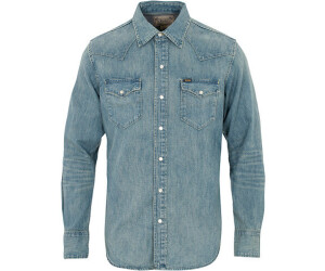 【即納】 Western Icon Lauren Ralph Polo Denim a blue (1635539) Shirt トップス