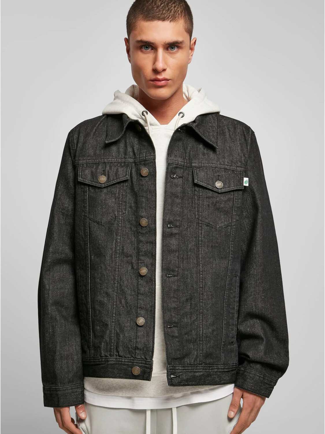 Urban Classics Denim JAcket TB4931 black washed ab 55 99 Preisvergleich bei idealo