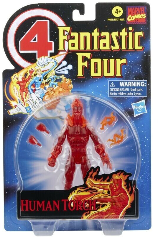 Hasbro Marvel Legends Retro Fantastic Four - Human Torch