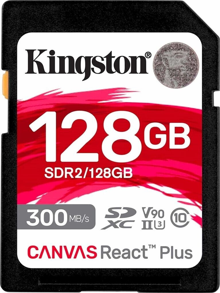 Kingston Canvas React Plus V90 SDXC 128