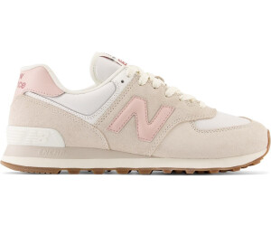 New balance 574 sale pink white