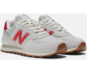 Red new balance 574 womens hotsell