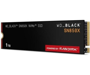 Western Digital Black SN850X au meilleur prix | Décembre 2025