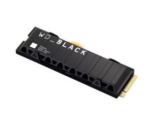 SOLDES 2024 : Western Digital SSD WD Black SN850X 2 To - Avec dissipateur  thermique pas cher