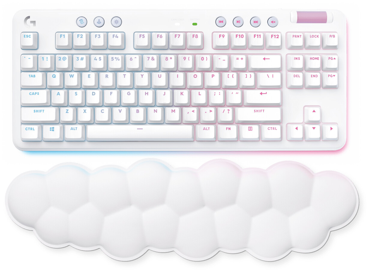 Logitech G G715 blanc (Tactile) (US)