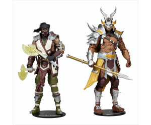 McFarlane Mortal Kombat Actionfigur Kotal Kahn – 18 Cm, 22 Gelenkpunkte, Mit Sammelkarte & Zubehör, Für Sammler