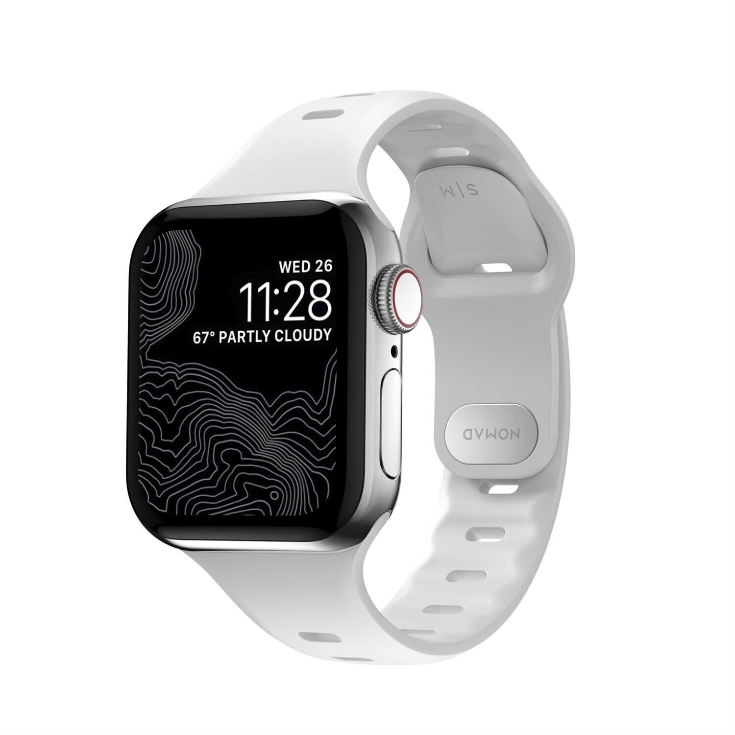 Nomad Sport Band Slim (Apple Watch 38/40/41mm) White