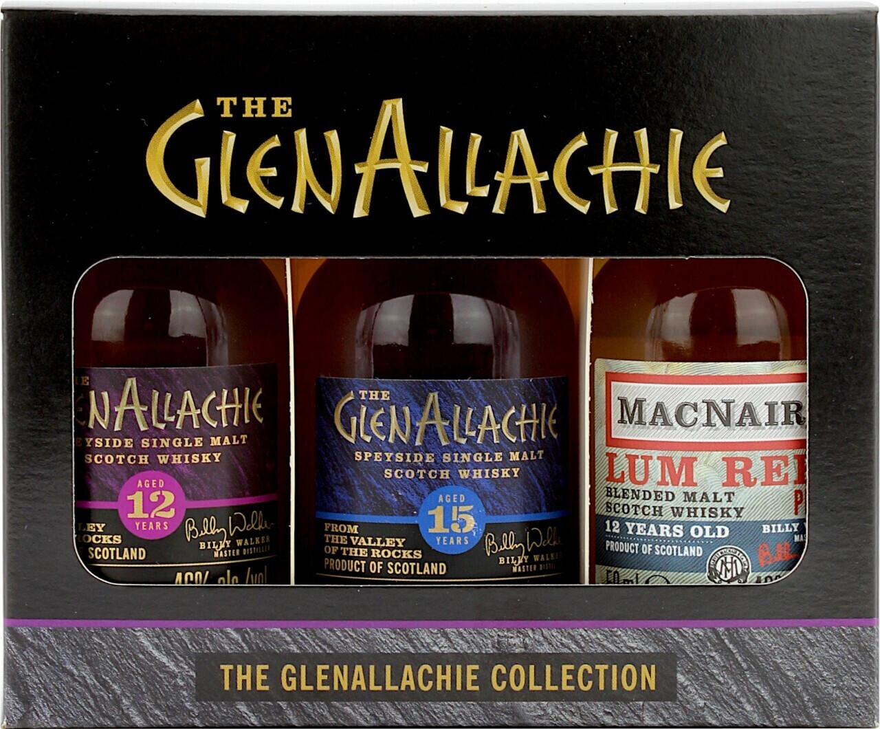 GlenAllachie Collection Set 3x0,05l 46%