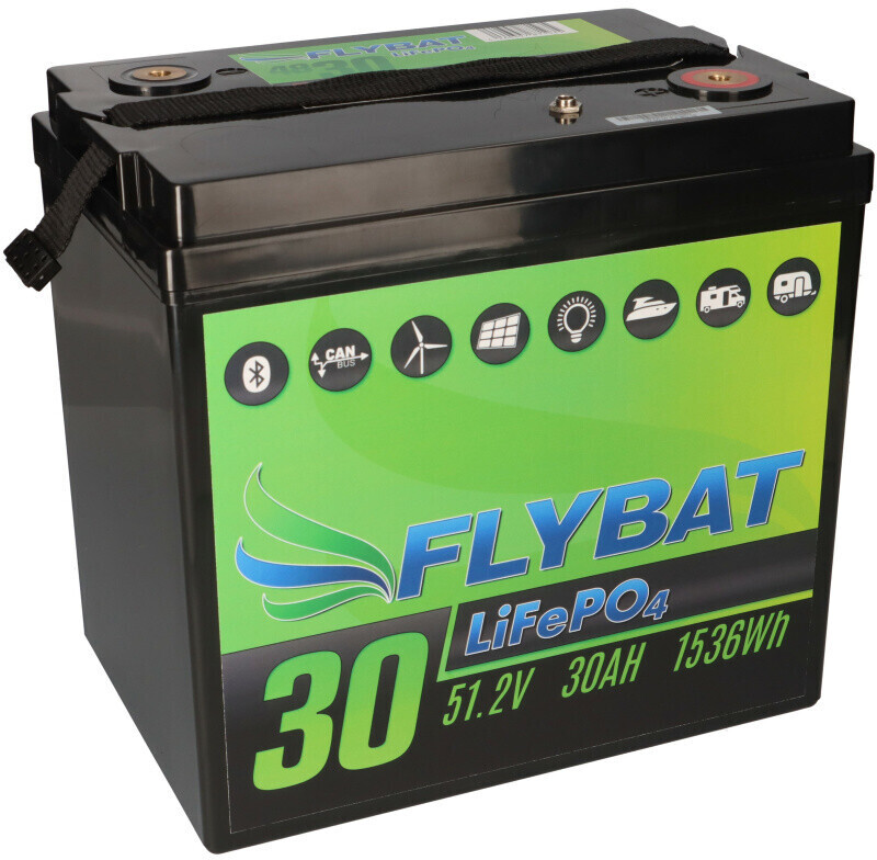Flybat LiFePO4 48V 30Ah ab 1.175,02 €