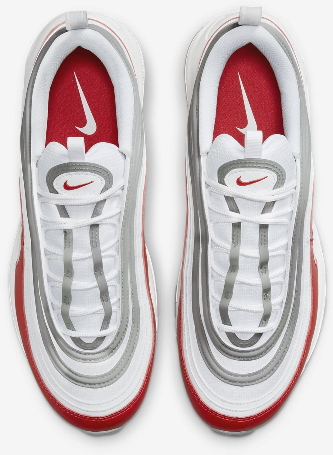 Red and white nike air max 97 online