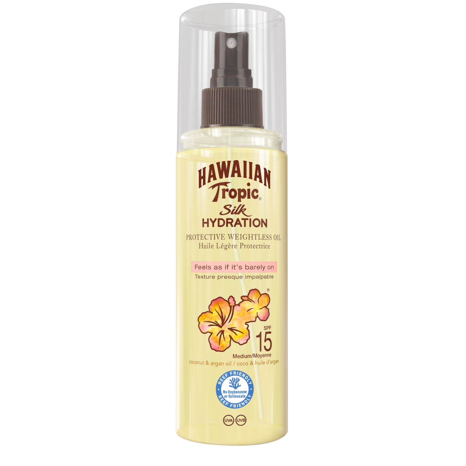 Photos - Sun Skin Care Hawaiian Tropic Hawaiian Tropic Silk Hydration Protective Weightless Oil S