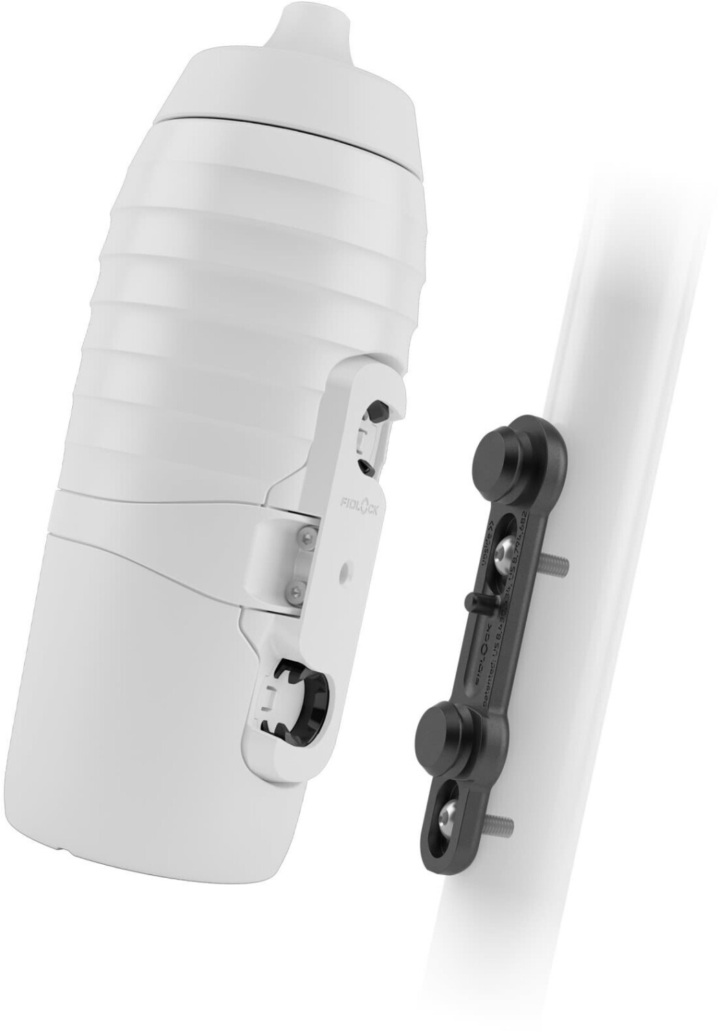 Fidlock TWIST x KEEGO bottle 600 + bike base white