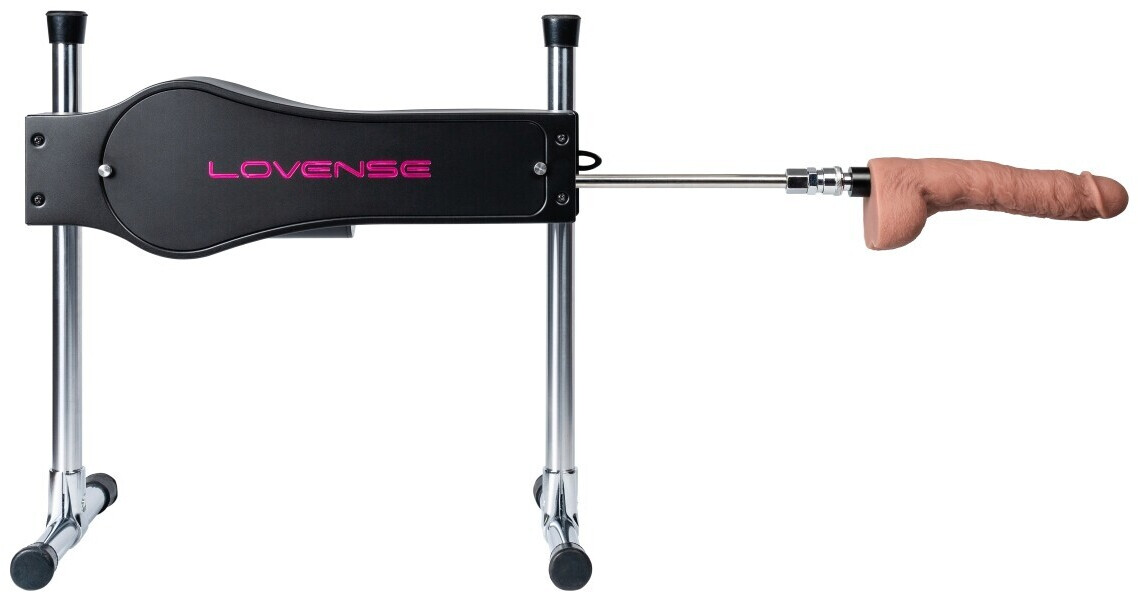 Lovense Sex Machine including 2 silicone dildos