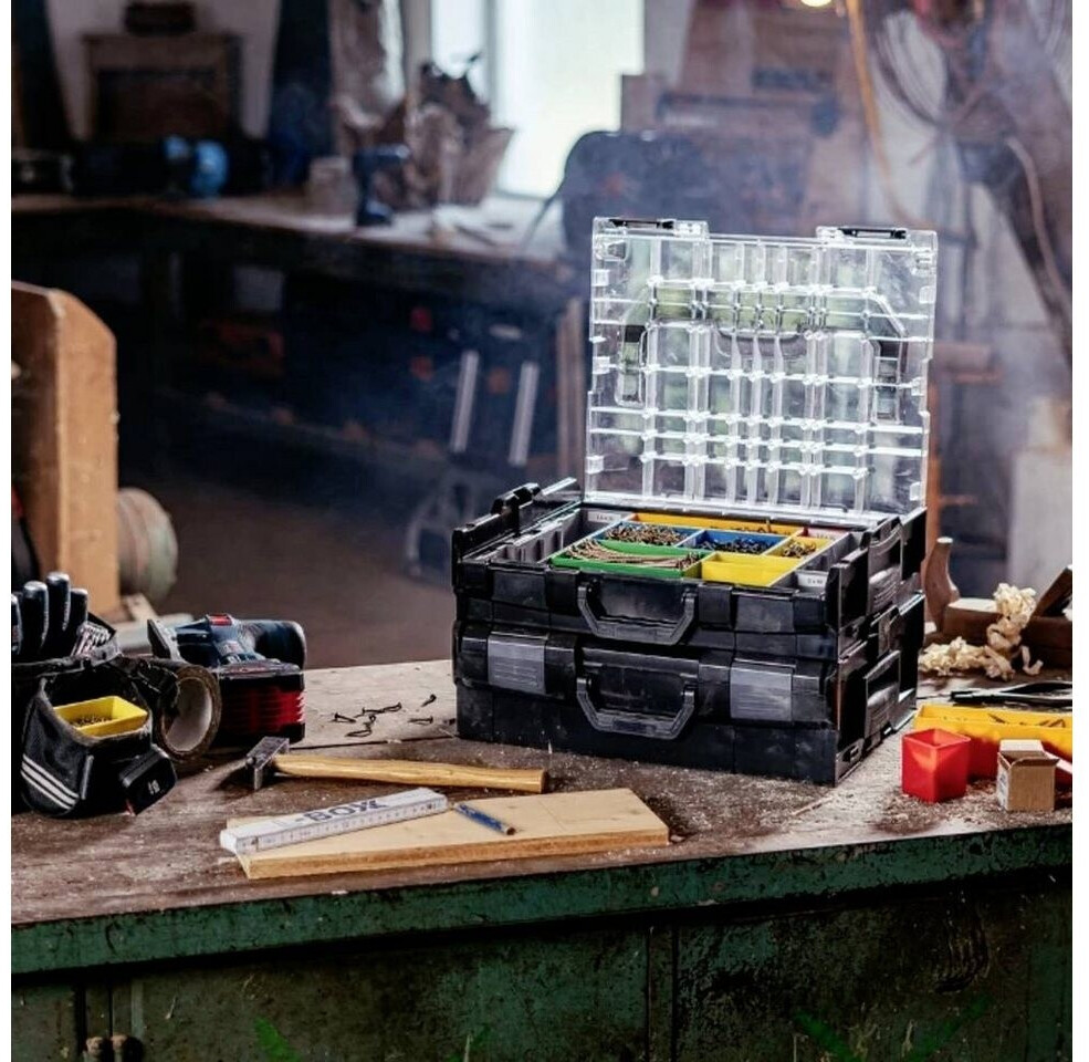 BS-Systems L-BOXX 102 Trennblech-Set 4F – Alu-Einsatz, Unterteilt Box In Bis Zu 4 Fächer – Für Werkzeuge, Kleinteile & Zubehör