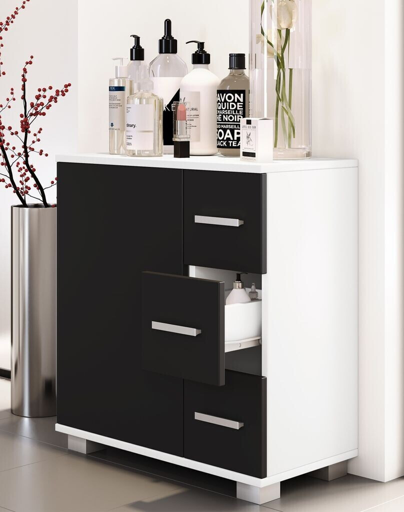 VCM Zalo 60x65cm Black/White