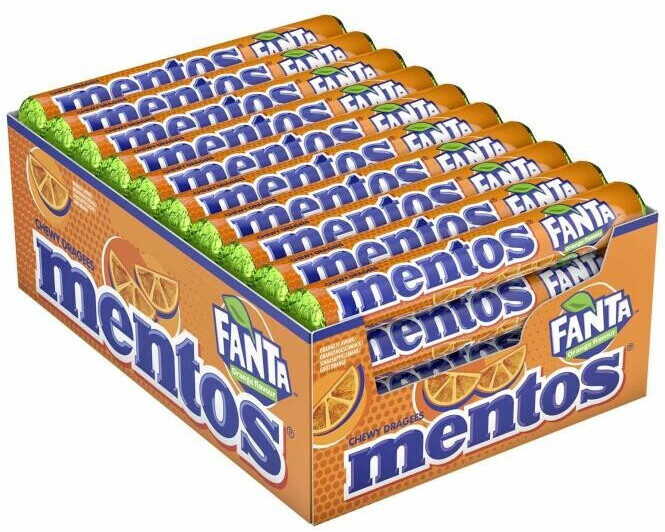 Mentos Fanta Orange (40x37,5g)