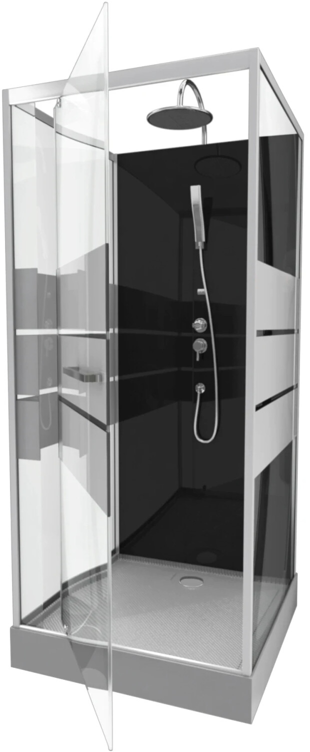 MARWELL Cabine de douche 70x70x225 cm (CAB154)