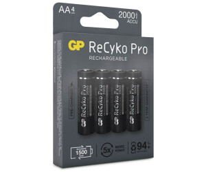 GP ReCyko+ Rechargeable Batterie (AA / Mignon / LR6, 8 pièce