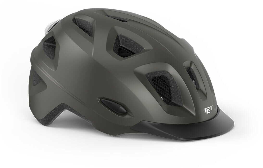 MET Mobilite titanium metallic matte