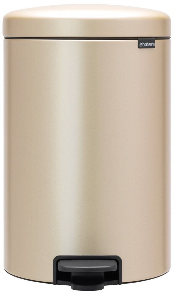 Photos - Waste Bin Brabantia newIcon 20 L metallic gold 