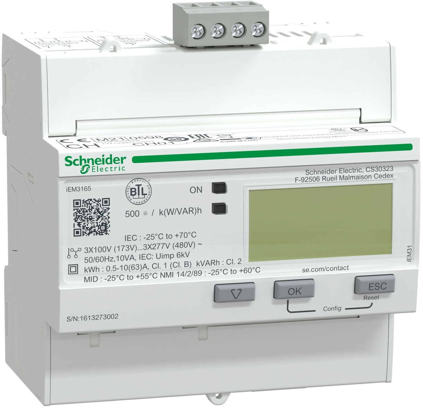 Schneider Electric Acti 9 iEM3000 (A9MEM3165)