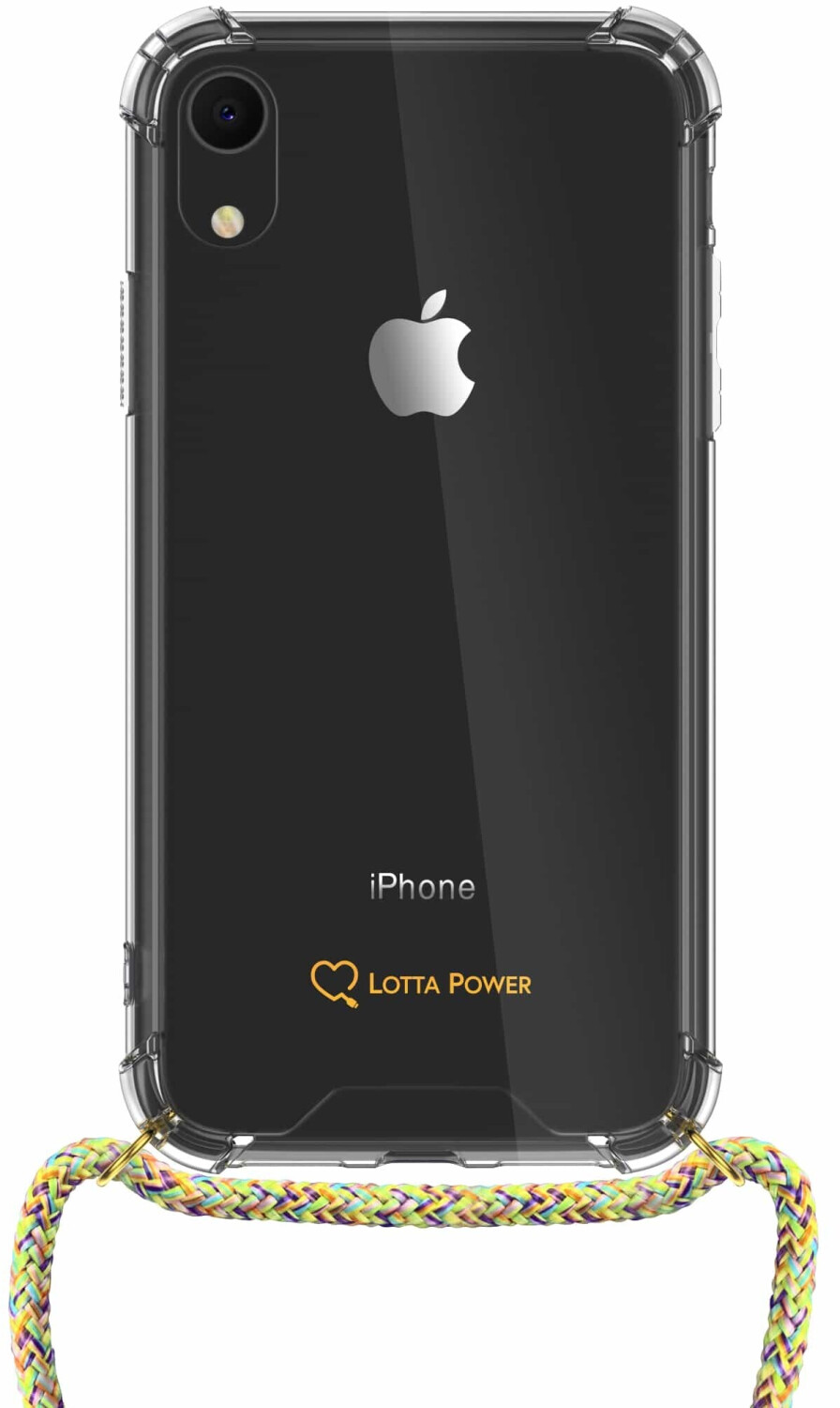 Lotta Power SoftCase Handy-Kette Organic iPhone 12/12 Pro schwarz,organic -  COOL AG
