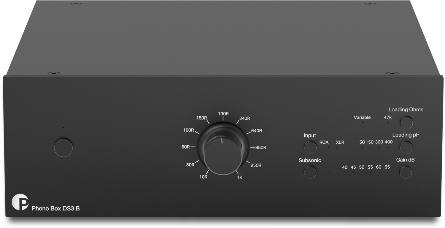 Pro-Ject Phono Box DS3 B noir