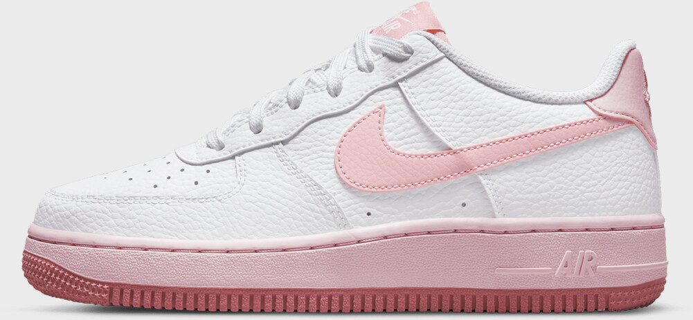 Buy Nike Air Force 1 GS white elemental pink medium soft pink pink