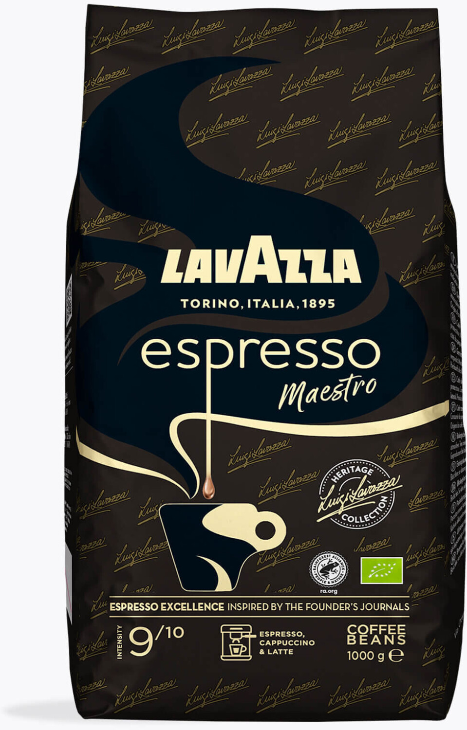 Lavazza Maestro Whole Beans Organic (1kg)