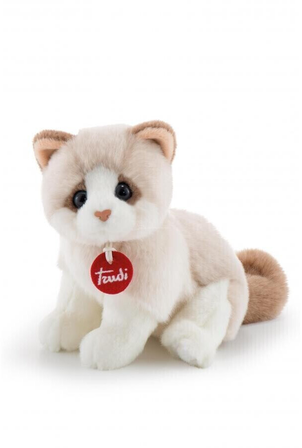 Trudi Kitty Brad white and beige 24 cm (20872)