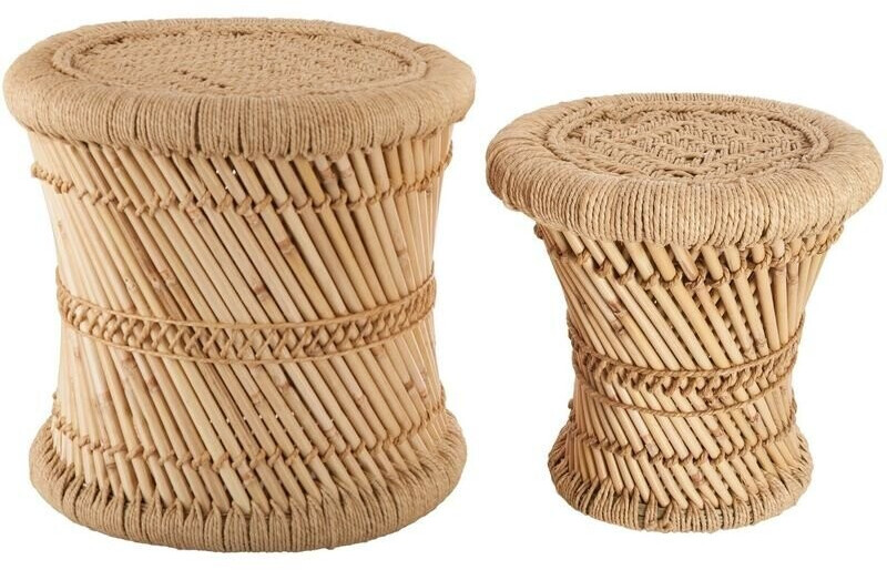 Atmosphera Tables gigognes Nomade marron