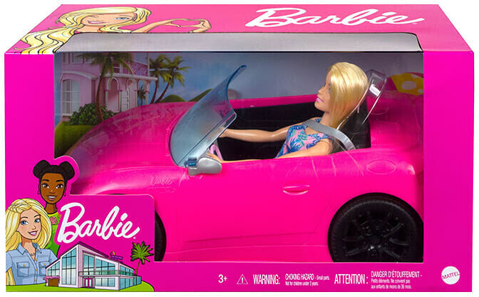 Barbie Barbie with Cabrio Purple (HBY29)