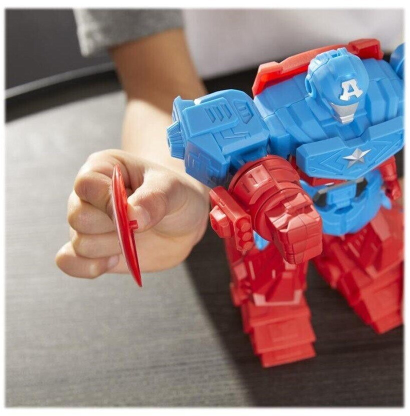 Hasbro Avengers Mech STrike Captain America mit ultimativer Mech ...