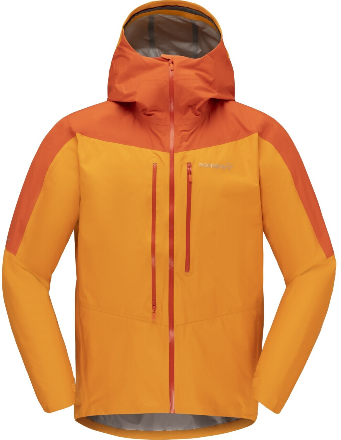 Norrøna Falketind Gore-Tex Paclite Jacket Men arednalin/orange popsicle