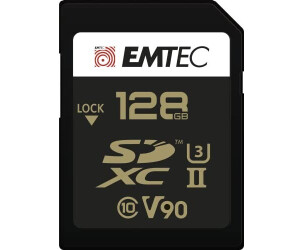 Emtec SDXC UHS-II U3 V90 au meilleur prix sur